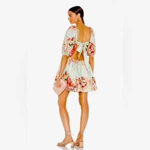Zimmermann Mint Mae cut out dress